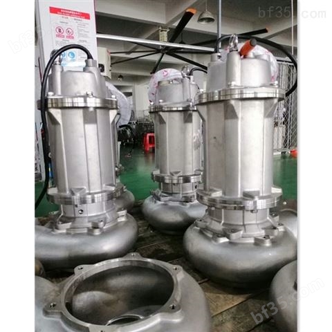 全不锈钢水泵 WQP排污潜水泵定制耐高温