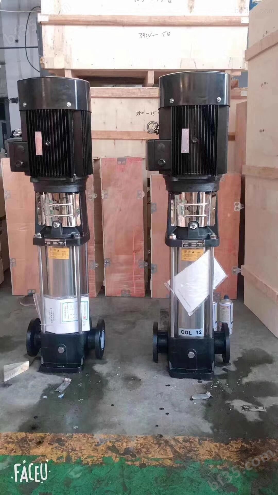 增压系统多级离心泵 耐酸碱腐蚀防爆多级泵